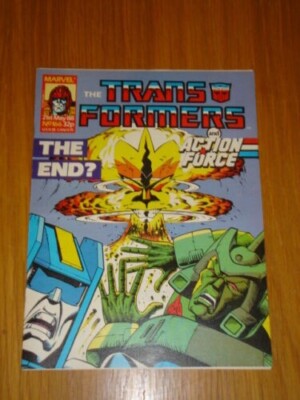 TRANSFORMERS BRITISH WEEKLY #166 MARVEL UK COMIC 1988