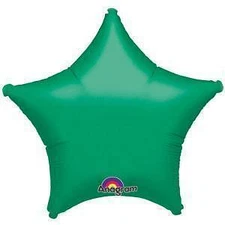 Green Star Shaped Balloon