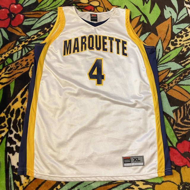 Marquette University Golden Eagles 4 Nike Basketball Jersey Size XL eBay