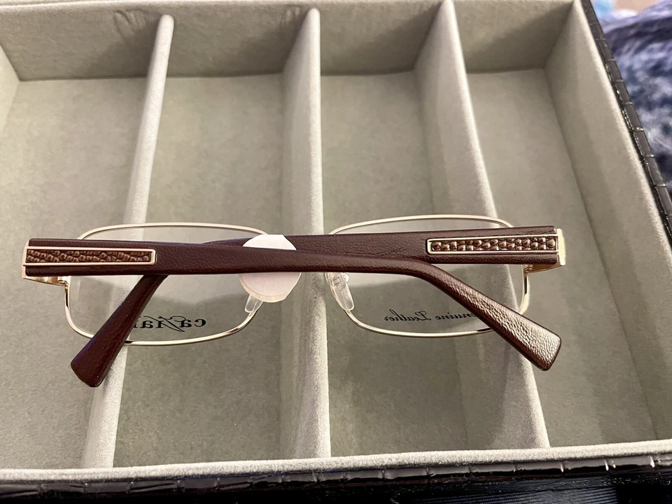 NOVA ARMAÇÃO DE ÓCULOS MASCULINA AUTÊNTICA CAVIAR M4865 C16 - Imagem 4 de 4