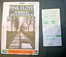 Pink Floyd - biglietto del Concerto a del 06 luglio 1988 a Torino