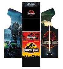 Stickers Borne Arcade (Mame ou Euro ou Personnalisé) - Jurassik Park