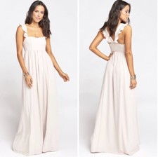 Show Me Your Mumu Women’s June Maxi Dress in White Size XXL $195