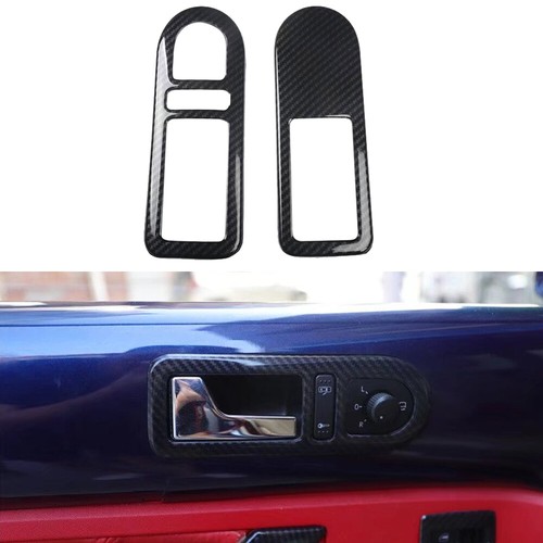 2x ABS Carbon Fiber Inner Door Handle CoverVW Volkswagen Beetle 2003