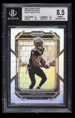 2022 Panini Prizm - Rookies Chris Olave #310 Pandora Prizm /400