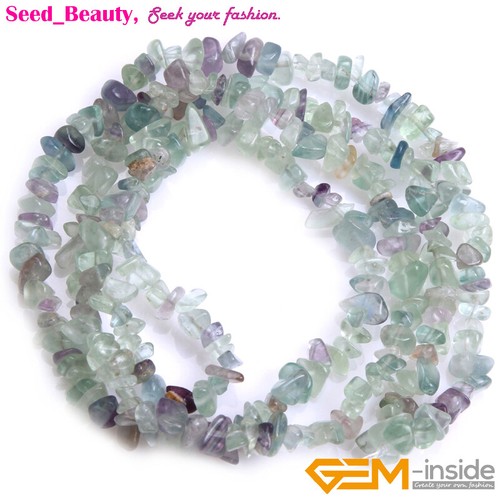 5-8mm Freeform Gemstone Chips Beads For Jewelery Making 15/34" Wholesale - Picture 7 of 330
