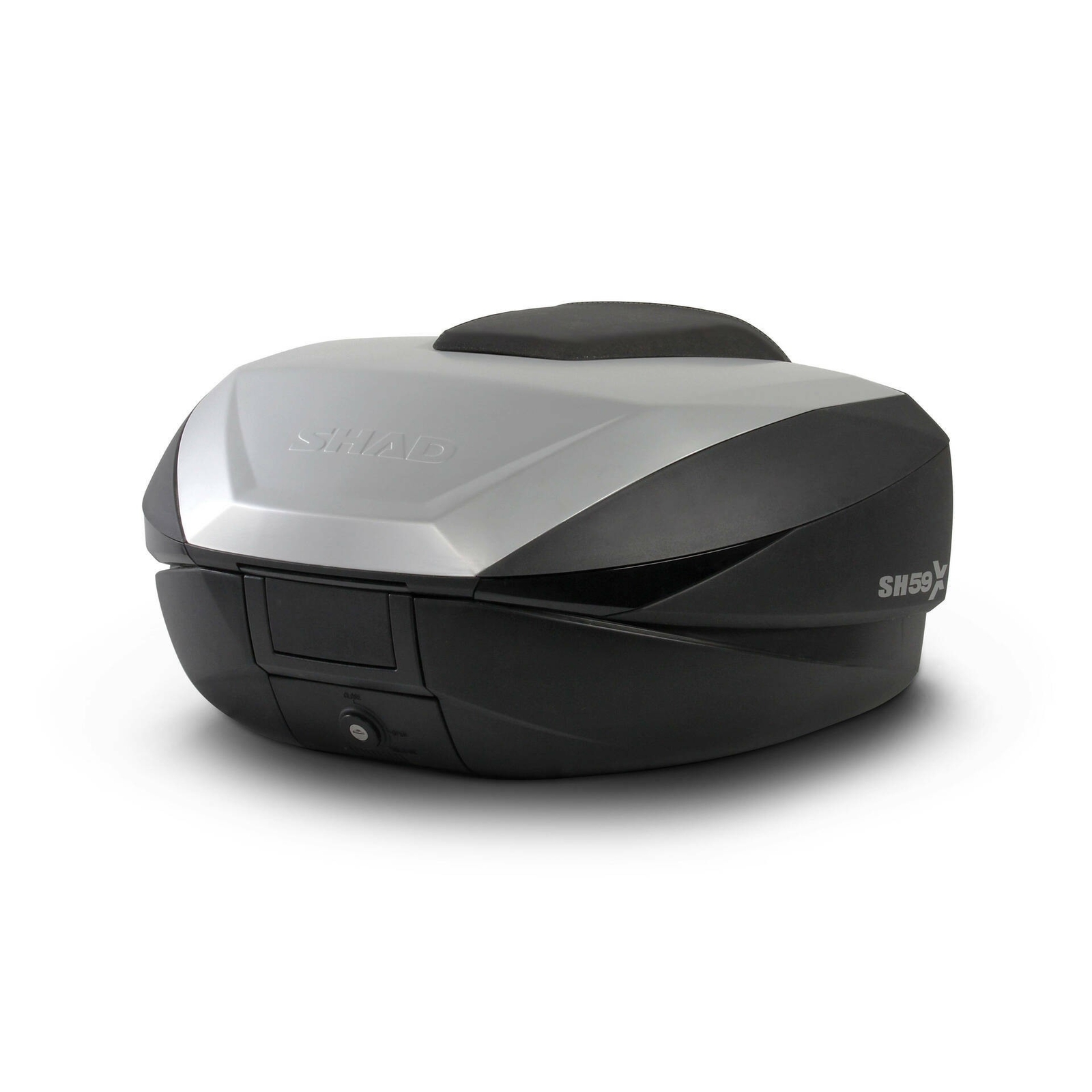 bauletto moto scooter expandible SHAD sh59x con cover alluminio