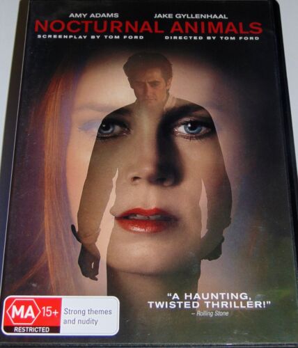 Nocturnal Animals region 4 DVD (2016 Amy Adams / Jake Gyllenhaal thriller EH - Afbeelding 1 van 1