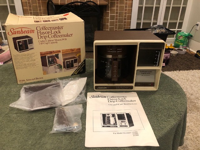 Sunbeam Coffeemaster Coffee Maker 10 Cup Brown Rv Under Cabinet