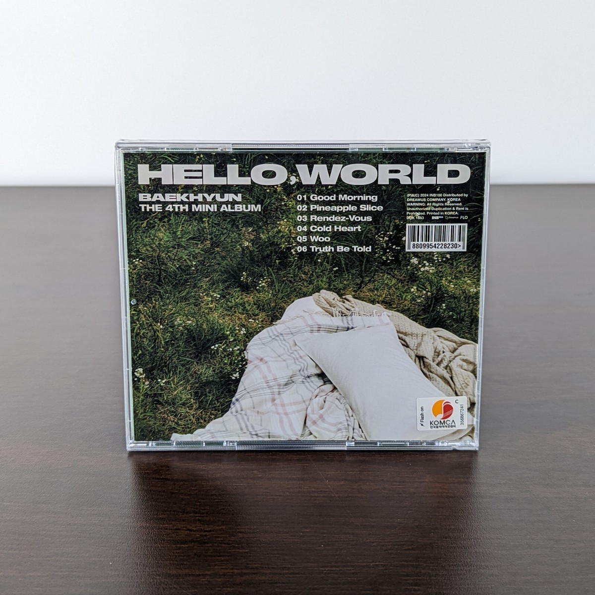 ベッキョンBaekhyun Hello World 直筆サイン アメリカ限定 BAEKHYUN EXO Hello, World 4th Mini Album World Ver. SIGNED