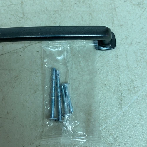 Hardware Resources Belcastel 160mm (6.3") Cabinet Pull Gunmetal 1-Pack - Picture 4 of 10