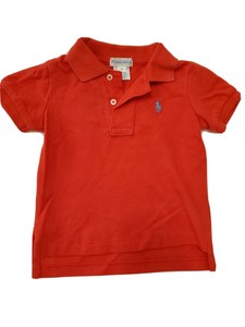red baby polo shirt