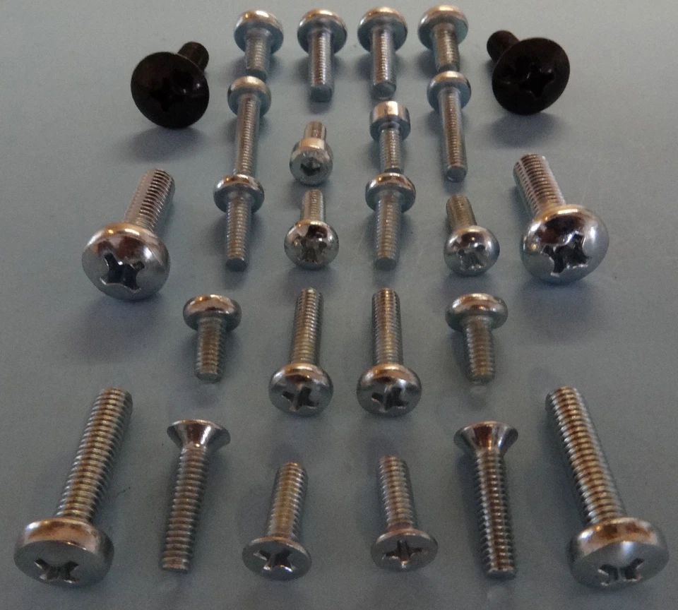 150pc Yamaha Bolt Kit TTR 50 80 90 110 125 225 250 600 fender body seat sprocket - Image 2 of 4