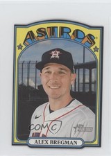 2021 Topps Heritage 1972 Die-Cuts Alex Bregman #72DC-11 0y2d