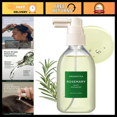 Root Enhancer Rosemary Hair Growth Spray - Caffeine, Biotin & Rosemary Oil - Kor