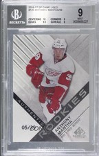 2016-17 SP Game Used Authentic Rookies 5/39 Anthony Mantha #120 BGS 9 MINT g0y
