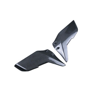 100% Carbon Fiber Upper Fixed Wings Fairing For Kawasaki Ninja H2 H2R 2015-2023