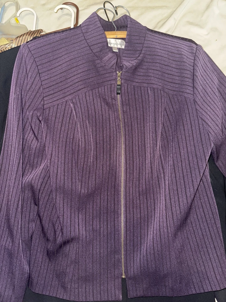 Mujeres Vintage Portofino Camisas de Vestir Abotonadas Traje Chaquetas Talla M 10 - Lote de 13 Foto 2 de 4