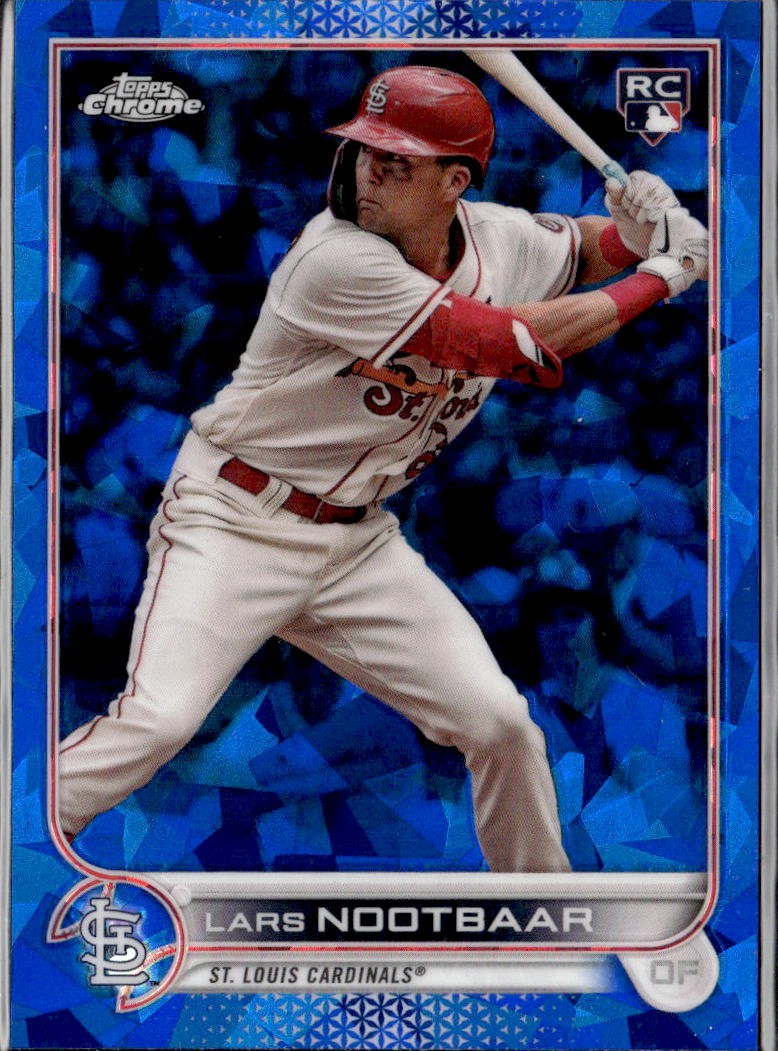 2022 Topps Chrome Sapphire Edition Lars Nootbaar #58 RC