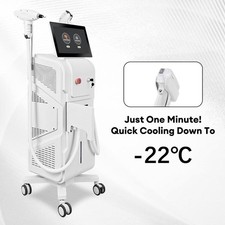 10 Bars 2in1 Nd Yag Laser Tattoo Removal 808nm Diode Laser Hair Removal Machine