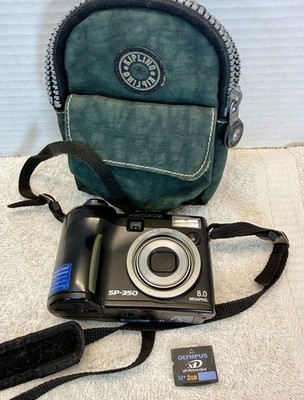 Olympus SP Series SP-350 8.0MP Digital Camera - Black