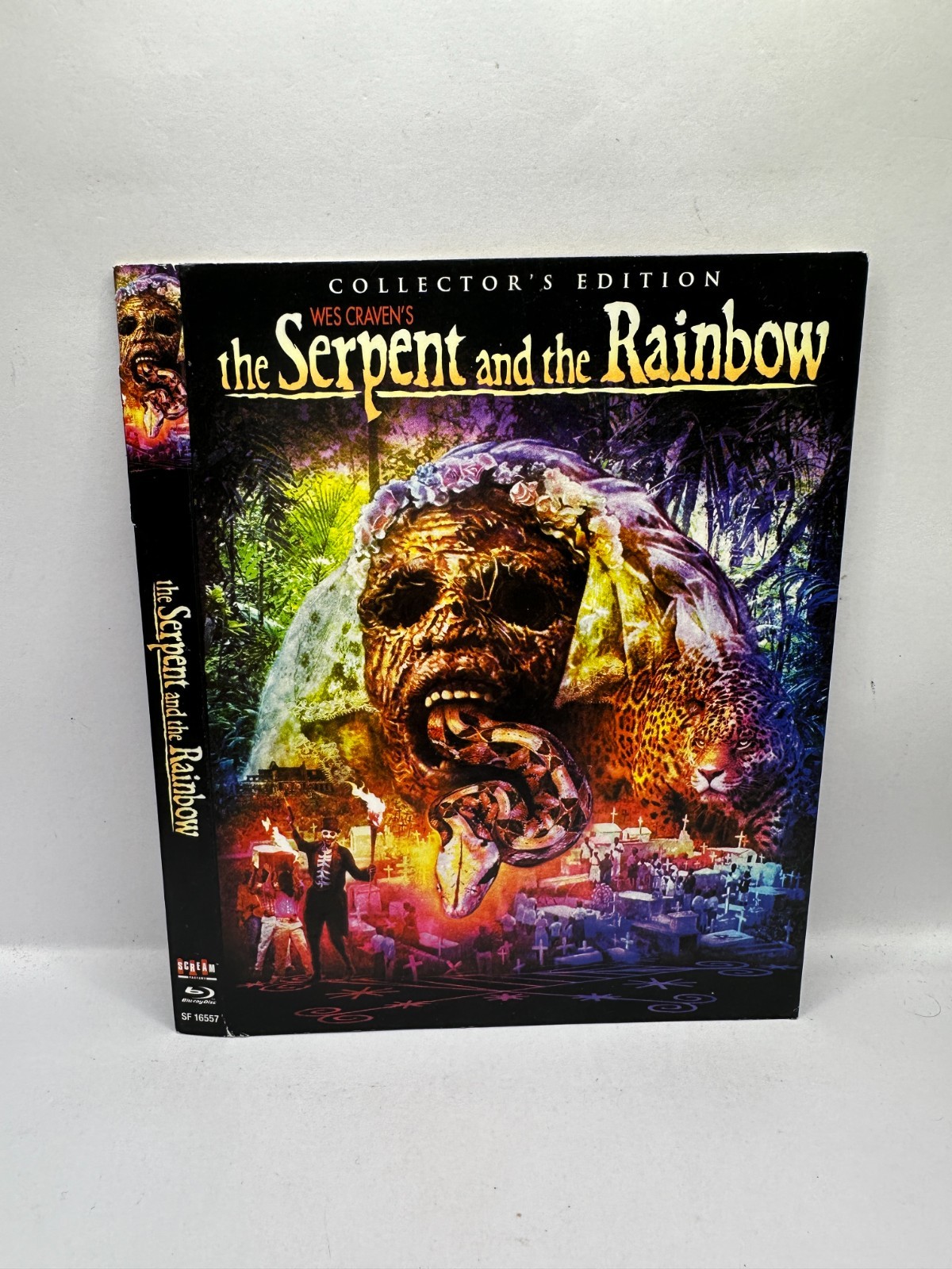 SLIPCOVER ONLY NO DISCS! The Serpent and the Rainbow (Blu-ray, Scream Factory)