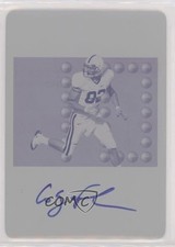2012 Ultimate Leaf Draft Printing Plate Magenta 1/1 Coby Fleener Auto 0s3