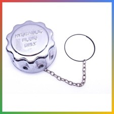 Hydraulic Breather Cap Replacement Carbon Steel with Chain 3 x 3