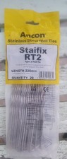 Ancon 275mm Cavity Wall Ties Type 2 RT2 Heavy Duty ties stainless steel