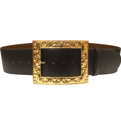 Black/Brown Reversible Aris Archer Renaissance and Santa Belts Waist 24'' - 72''
