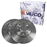 2X Vaico Bremsscheiben 251Mm Voll Hinten Passend FüR Alfa Romeo Mito | V24-40010