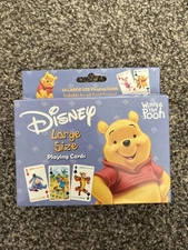 Disney Winnie The Pooh, Large Size Playing Cards. NEW.