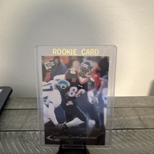 Press Pass 2001 Chad Johnson Oregon State Beavers NCAA Football Rookie Card #27. rookie card picture