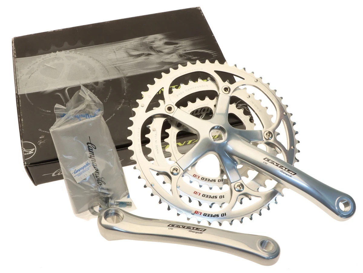 Campagnolo Racing T triple pédalier carré conique 170 mm 52
