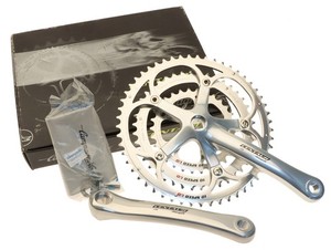 Pédalier Campagnolo Centaur Ultrafreccia Carbone - 170mm, 10 Vitesses, Plateau 52-39 - Neuf