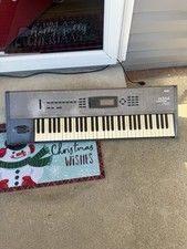 Used Korg Model N364 Keyboard Synthesizer - Tested To Power On