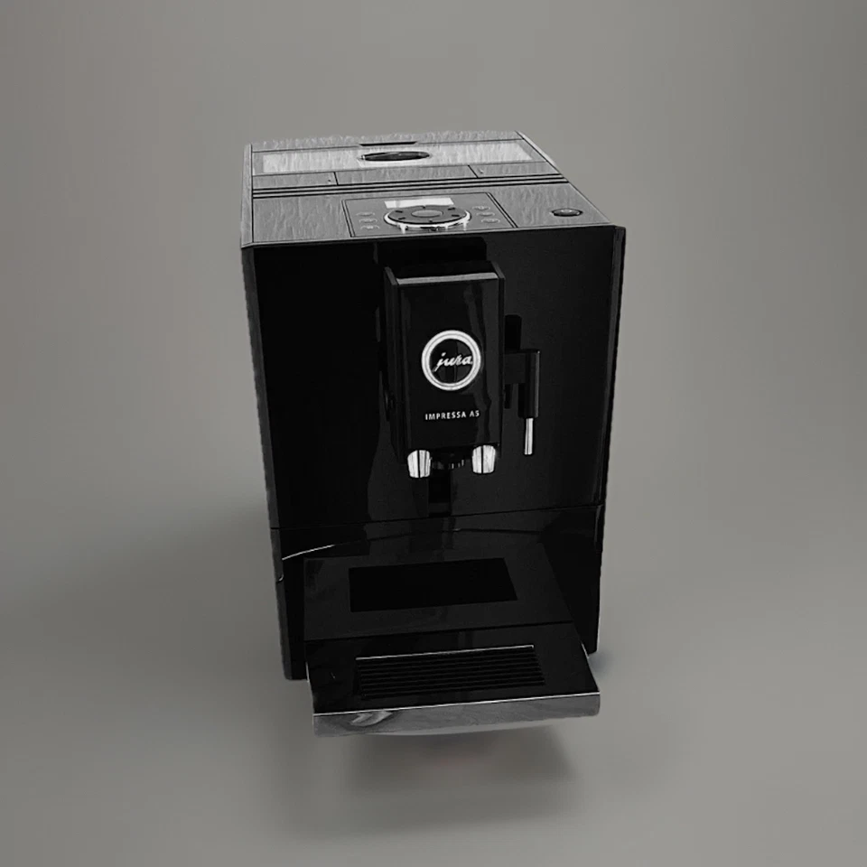 Jura A5 Kaffeevollautomat Schwarz/Platin, prof. überarbeitet 💫 25 Monate Gewähr