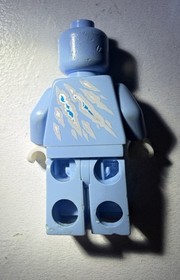 Lego Ninjago ZANE NRG Minifigure Authentic njo0069 9590 (DENTS BUT NO CRACKS)