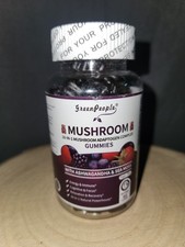 Mushroom Gummies  Ashwagandha Gummies  10x Mushroom Supplement Complex w/Li...