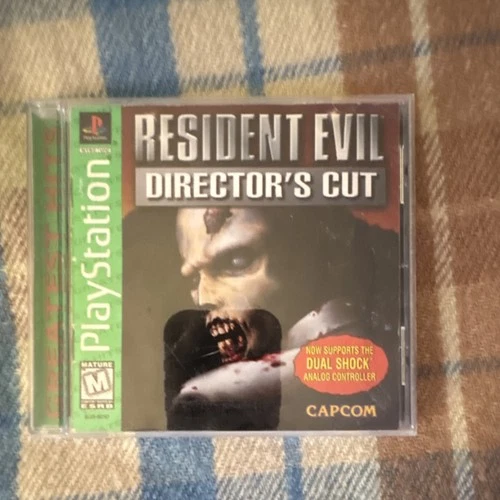 Capcom Resident Evil: Director's Cut Manual Included Sony PlayStation 1 NTSC