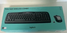 Logitech MK335 Wireless Desktop Keyboard and Mouse Combo Black/Silver