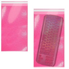 Anti Static Bubble Out Bag 12 x 23.5 - Pack of 60 Self Seal Bubble Pouches