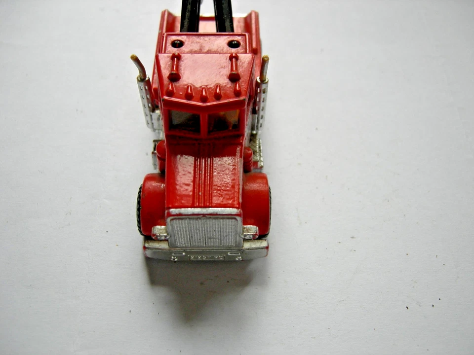 Matchbox Lesney England Peterbilt Abschleppwagen Eddies Wrecker 1981  unbespielt - Bild 3 von 4