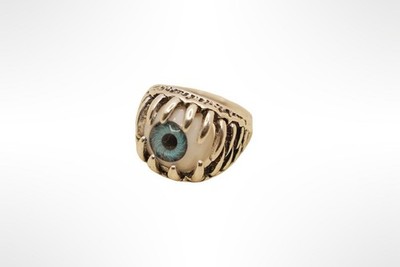 Evil Eye Ring Size 10.5 Stainless Steel