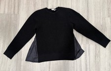 Moncler Black Quilted Sweater/sweatshirt Girls Size 14