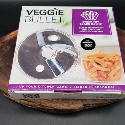 New Veggie Bullet Steak Fry Blade 10mm Replacement Part NIB 818049020619