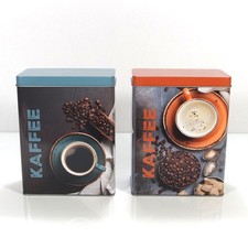 Kaffeedose Vorratsgefäß Vorratsdose Vorratsbehälter Kaffee Kaffeebohnen eckig