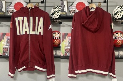 Vintage 2000 s Kappa Italia Italy Hooded Zip Jacket L