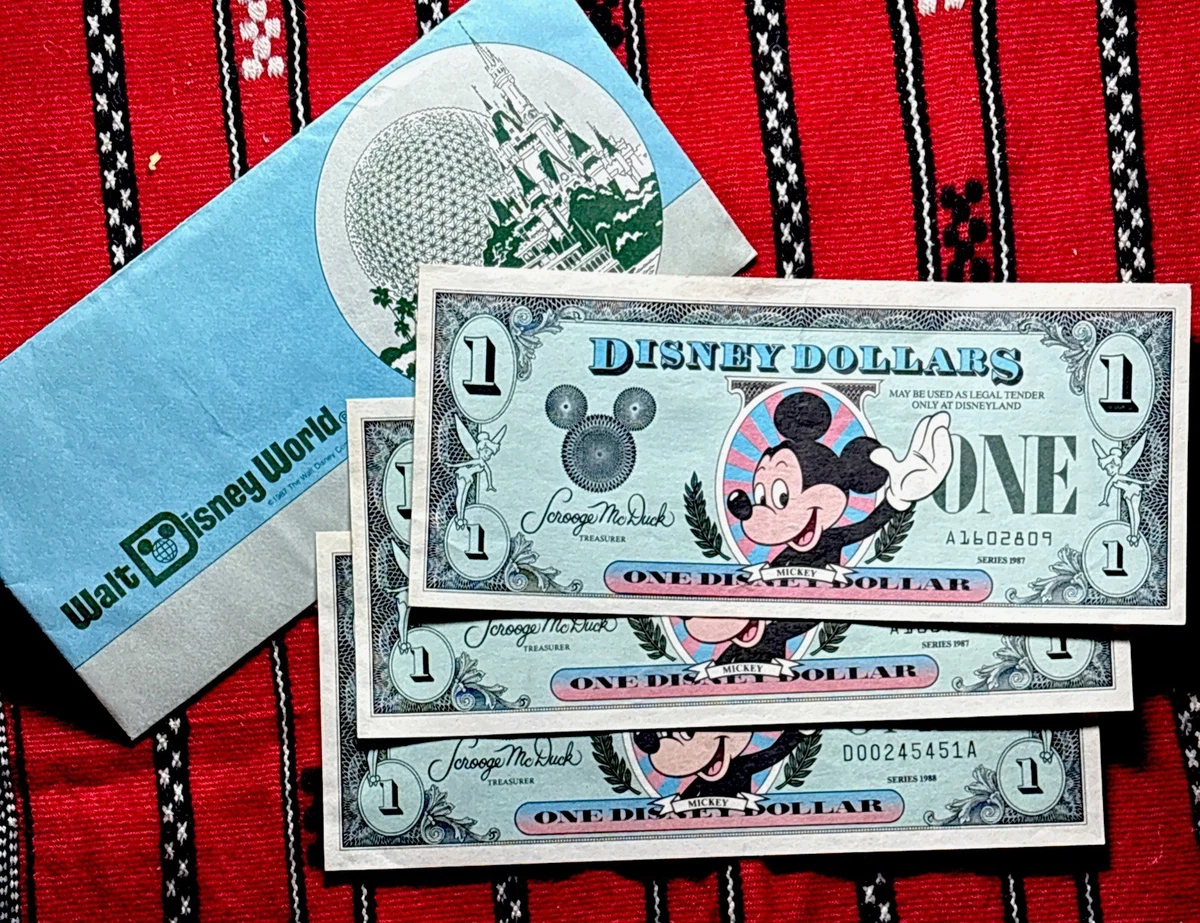 Disney Dollars 1987 for sale | eBay