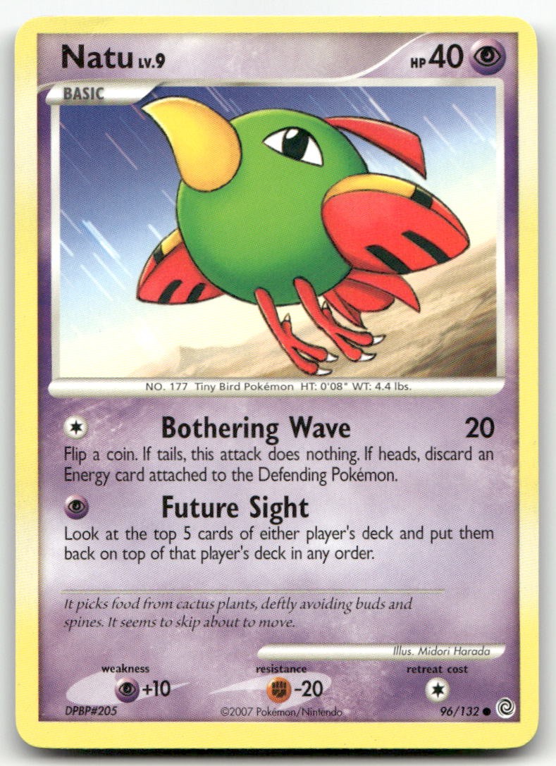 Natu #96/132 (LP) Secret Wonders SW Pokemon